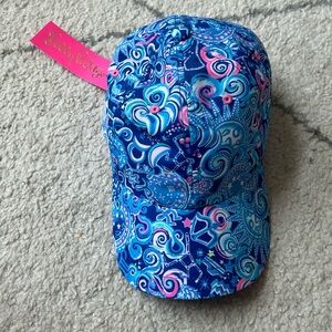 New with tags!! Lilly Pulitzer Run Around Hat Cosmic Kismet - so cute!